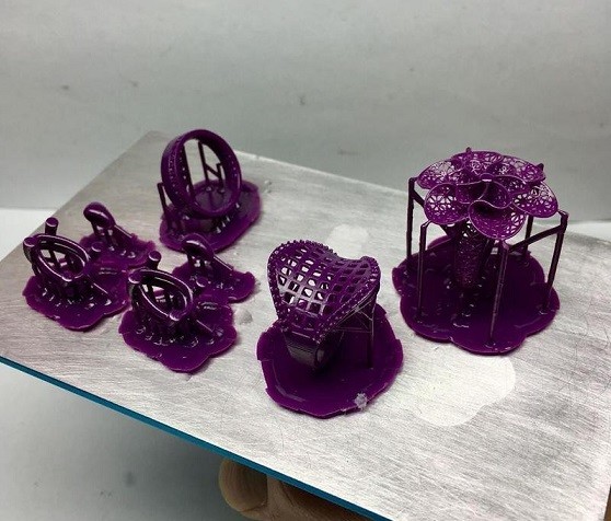 Образцы печати 3D принтера Creality LD-002H